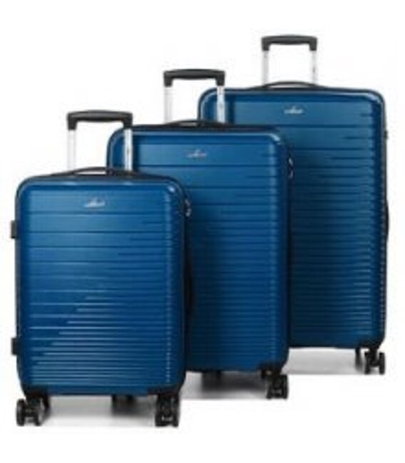 Набор чемоданов Snowball 33703 Naxos морская волна фото, картинка, изображение