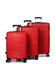 Набір валіз Snowball 33703 Naxos червоний - картинка, зображення, фото валізи