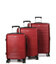 Набор чемоданов Snowball 33703 Naxos бордовый фото, картинка, изображение