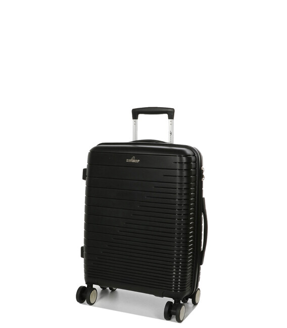 Чемодан Snowball 33703 маленький S Naxos черный фото, картинка, изображение