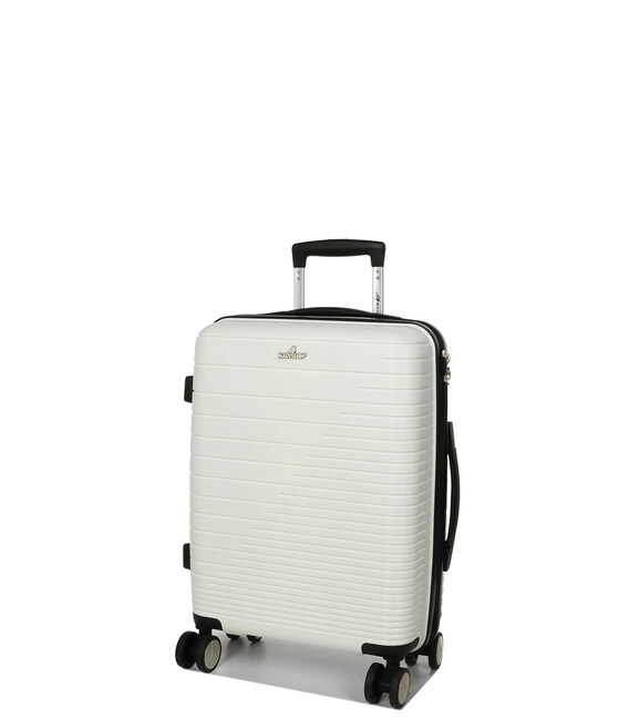 Чемодан Snowball 33703 маленький S Naxos белый фото, картинка, изображение