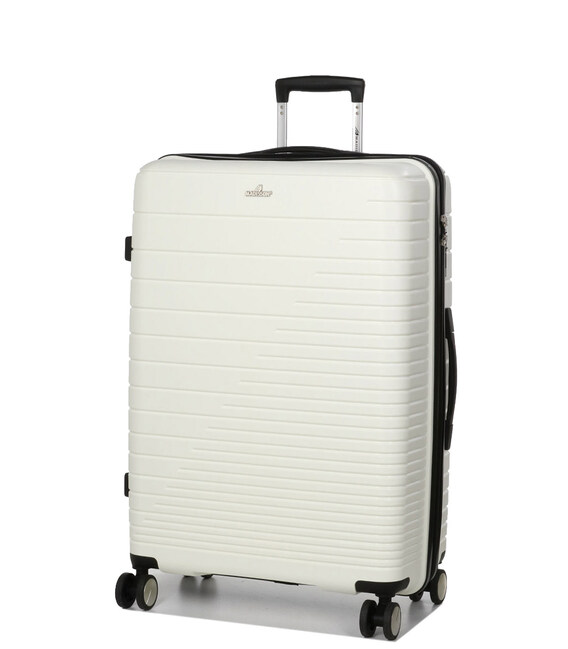 Чемодан Snowball 33703 большой L Naxos белый фото, картинка, изображение