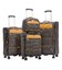 Набір з 3 валіз і кейса Snowball 39204 коричневий - картинка, зображення, фото валізи