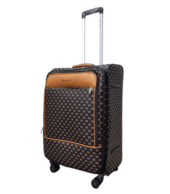 Чемодан Snowball 39204 маленький S коричневый фото, картинка, изображение