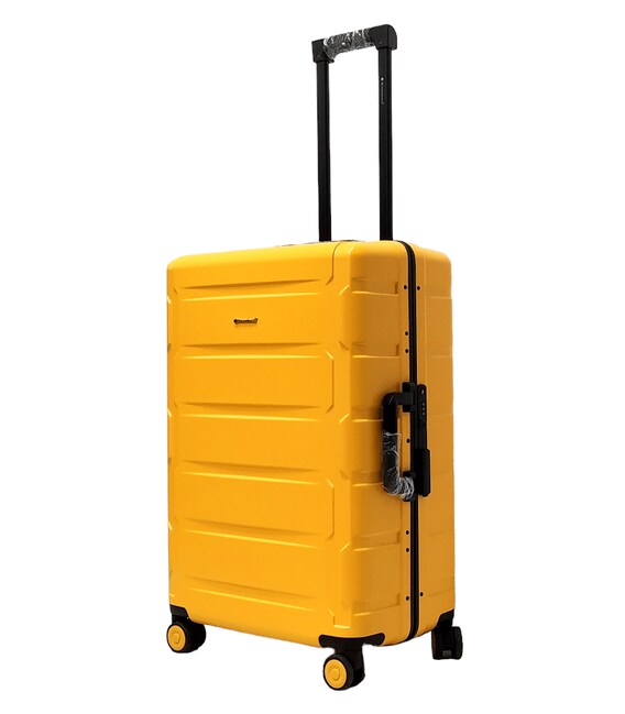 Чемодан Snowball 20503 Midi желтый фото, картинка, изображение