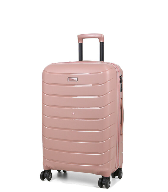 Чемодан Snowball 61303 средний M розовое золото фото, картинка, изображение