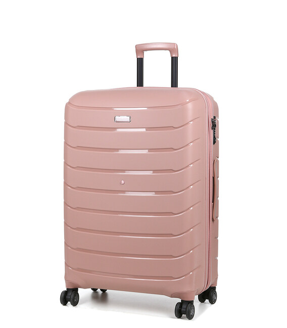 Валіза Snowball 61303 велика L рожеве золото - картинка, зображення, фото валізи