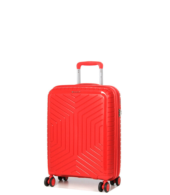 Чемодан Snowball 20103 маленький S Oruro красный фото, картинка, изображение