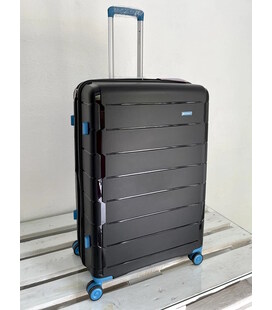 Валіза Snowball 20303 велика L чорна - картинка, зображення, фото валізи