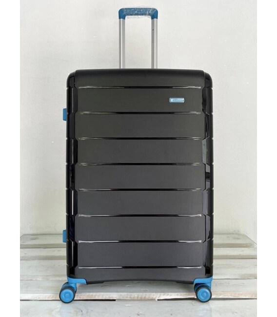 Чемодан Snowball 20303 Midi черный фото, картинка, изображение