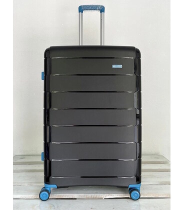 Валіза Snowball 20303 середня M чорна картинка, зображення, фото