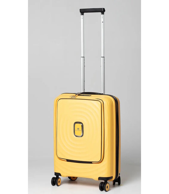 Чемодан Snowball 35203 маленький S желтый фото, картинка, изображение