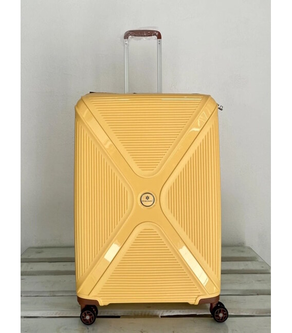 Чемодан Snowball 84803 большой L желтый фото, картинка, изображение