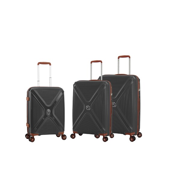 Набір Валіз Snowball 84803 3 в 1 графітовий - картинка, зображення, фото валізи