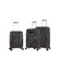 Набір Валіз Snowball 84803 3 в 1 графітовий - картинка, зображення, фото валізи