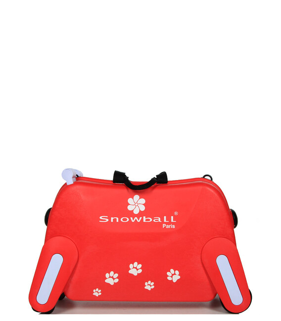 Чемодан детский Snowball 73102 красный фото, картинка, изображение