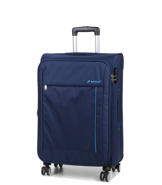 Чемодан Madisson 35703 средний M Londres синий фото, картинка, изображение