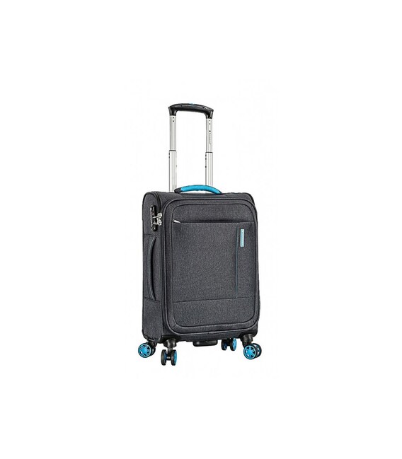 Чемодан Snowball 39303 маленький S черный фото, картинка, изображение