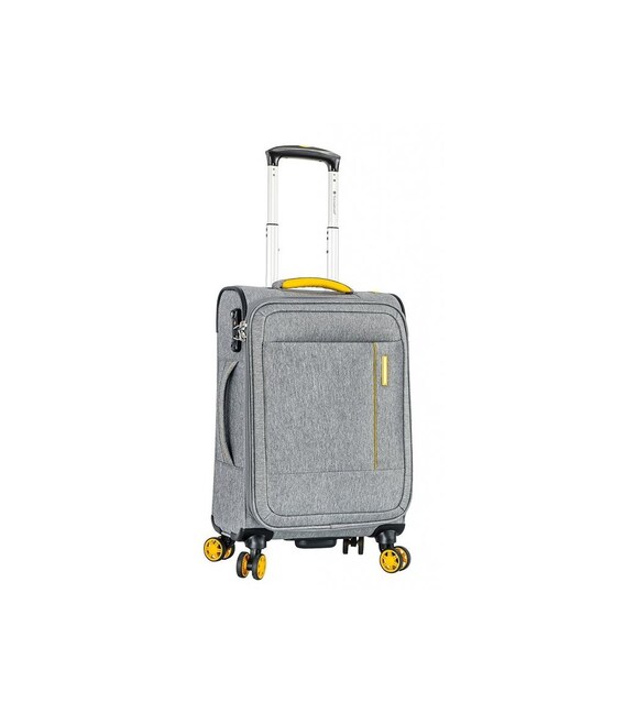 Валіза Snowball 39303 маленька S сіра картинка, зображення, фото