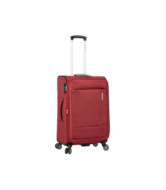 Чемодан Snowball 39303 средний M бордовый фото, картинка, изображение