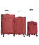 Набор чемоданов Snowball 39303 бордовый фото, картинка, изображение