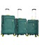 Набор чемоданов Snowball 39303 зеленый фото, картинка, изображение