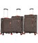 Набір валіз Snowball 39303 коричневий - картинка, зображення, фото валізи