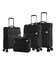 Набір Валіз Snowball 21505 4 в 1 чорний - картинка, зображення, фото валізи