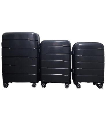 Набір валіз Milano 0305 чорний картинка, зображення, фото