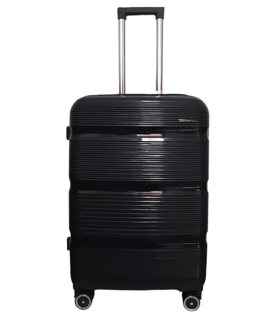 Чемодан Milano 0307 Midi черный фото, картинка, изображение