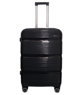 Валіза Milano 0307 середня M чорна картинка, зображення, фото