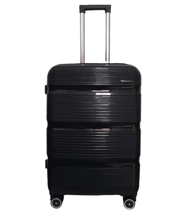 Валіза Milano 0307 середня M чорна картинка, зображення, фото