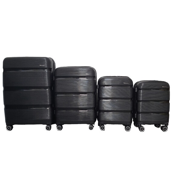 Набор чемоданов Milano 0307 черный фото, картинка, изображение