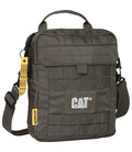 Повседневная плечевая сумка CAT Combat 84036.501 Темно-зеленый антрацит картинка, изображение, фото