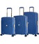 Комплект чемоданов Snowball 37103 синий фото, картинка, изображение