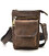 Маленька чоловіча сумка на пояс, через плече, коричнева на джинси TARWA RC-1350-3md картинка, изображение, фото