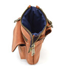 Маленька чоловіча сумка на пояс, через плече, на джинси руда TARWA RB-1350-3md картинка, зображення, фото