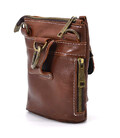 Маленька чоловіча сумка на пояс, через плече, на джинси коньяк TARWA GB-1350-3md картинка, изображение, фото
