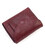 Жіночий шкіряний гаманець невеликий Grande Pelle 503661 бордовий картинка, зображення, фото