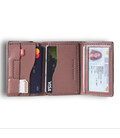 Жіночий шкіряний гаманець Grande Pelle 503665 пудровий картинка, изображение, фото
