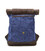 Рол-ап рюкзак зі шкіри та синій канвас TARWA RKc-5191-3md картинка, зображення, фото