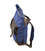 Рол-ап рюкзак зі шкіри та синій канвас TARWA RKc-5191-3md картинка, зображення, фото