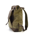 Ролл-ап рюкзак з кінської шкіри та канвас TARWA ROc-5191-3md картинка, зображення, фото