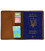 Шкіряна обкладинка на паспорт, військовий квиток TARWA RB-passp коньяк картинка, зображення, фото