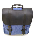 Сумка рюкзак для ноутбука з канвасу TARWA RCk-3420-3md синій картинка, зображення, фото
