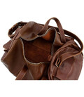 Мяка шкіряна дорожня сумка, колір теракот 760623 Grande Pelle картинка, зображення, фото