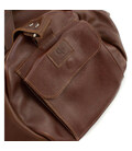 Мяка шкіряна дорожня сумка, колір теракот 760623 Grande Pelle картинка, зображення, фото