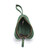 Шкіряна ключниця TARWA Cucumber зелена RE-cucum-001 картинка, зображення, фото