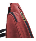 Червона сумка рюкзак слінг шкіряна на одне плече RR-3026-3md TARWA 1 картинка, зображення, фото