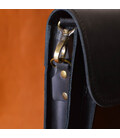 Шкіряна сумка через плече із клапаном Limary lim0123ra чорна картинка, изображение, фото